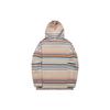 Li Ning All Over Print Striped Hoodie Unisex Hoodies Camel-Gray AMBT131-2