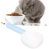 Ergonomic Handle Pet Food Spoon Thickened Plastic Cat Food Shovel for Dogs and Cats