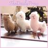 Alpaca Toy Plush Keychain Doll Lamb Stuffed Animal Bag Charm Decor Accessories