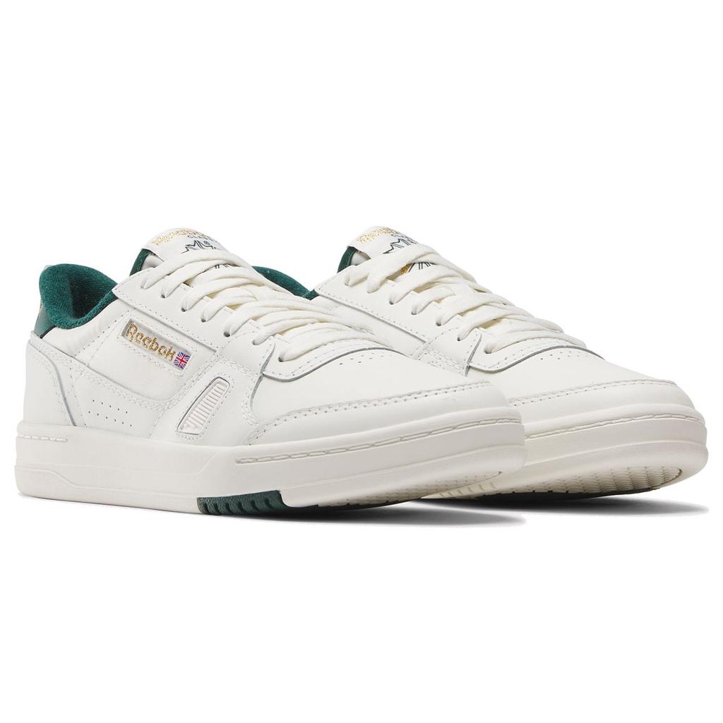 Reebok LT Court Chalk Collegiate Green Unisex Sneakers White Vintage-Chalk 100201262