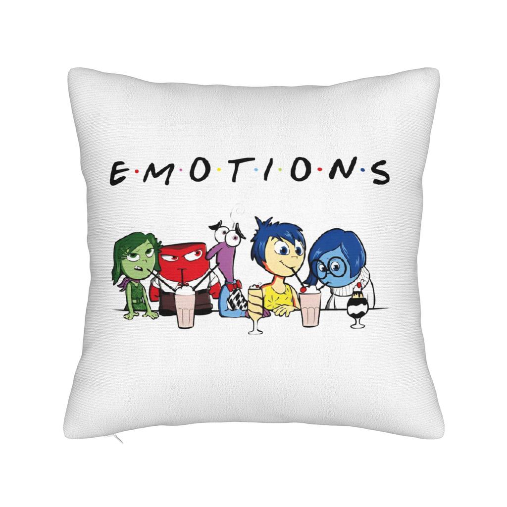 Explosion of Emotions Premium Scoop Square Pillow Cases Insides Outs Cushion Covers Fashion Decorative Pillowcover for Home