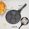 Cartoon Non-Stick Four-Hole Breakfast Frying Pan