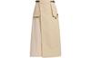 City Escape Cargo Casual Long Skirt Beige JE8586