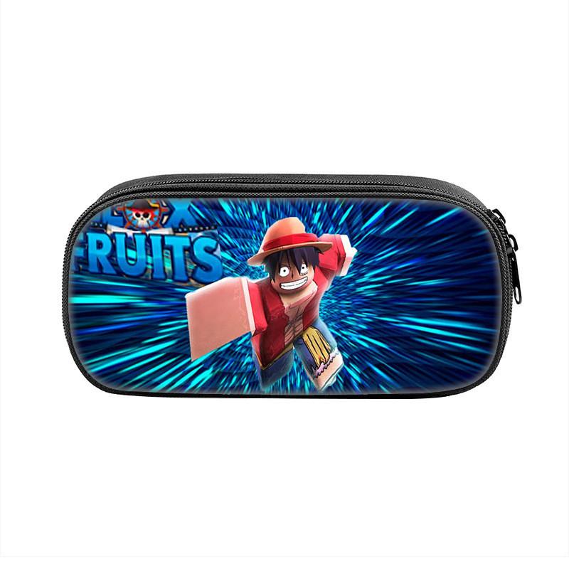 Roblox Blox Fruits Etui Van Nylon Materiaal Voor Kinderen En Studenten