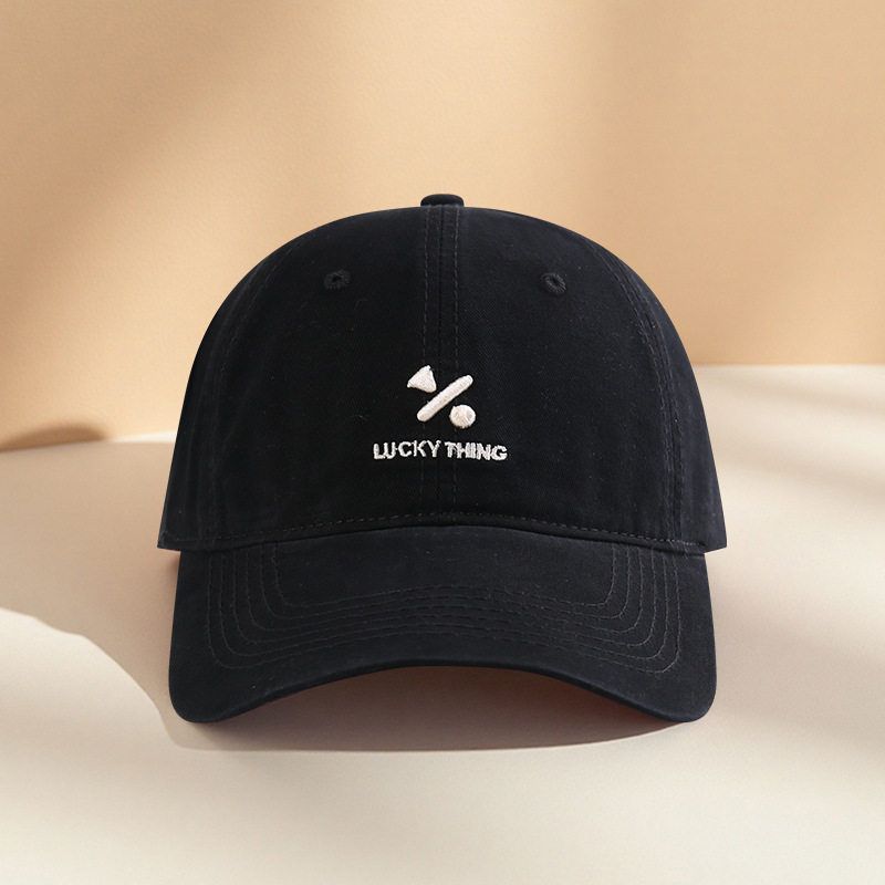 Винтажная вышитая алфавитная бейсболка женская весенне-осенняя с глубокой тульей и широкими полями универсальная кепка повседневный козырек