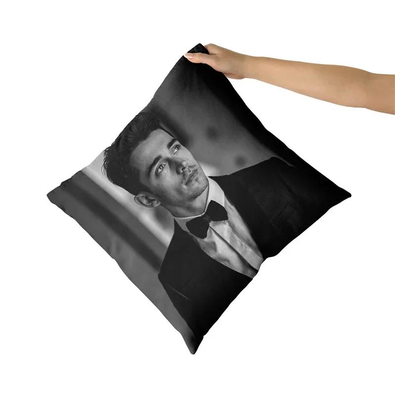 18'' X 18'' Charles Leclerc Square Throw Pillow Cushion Covers Cases Pillowcases 45Cm X 45Cm