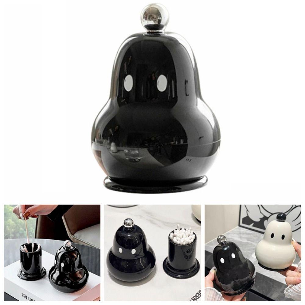 Cute Toothpick Box Plastic Makeup Organizer Durable Toothpick Jar  Home