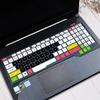 Silikon-Tastaturschutzfolie für ASUS FX63 FX80 15,6 Zoll Tastaturabdeckung für ASUS FX63 FX80 15,6 Zoll