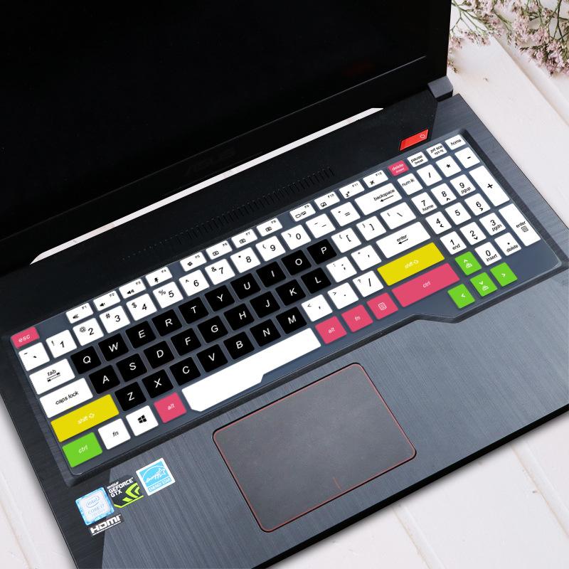 Silikon-Tastaturschutzfolie für ASUS FX63 FX80 15,6 Zoll Tastaturabdeckung für ASUS FX63 FX80 15,6 Zoll