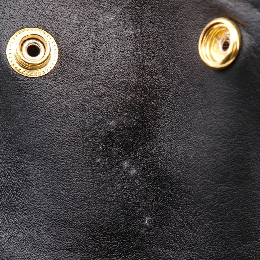 Paul Smith N Jagd Tragetasche PWN150 schwarzes Leder Damen Gebraucht