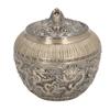 Tea Canister Metal Loose Tea Storage Container Airtight Tea Bag Canister Exquisite Bronzy Tea Jar for Sugar Salt