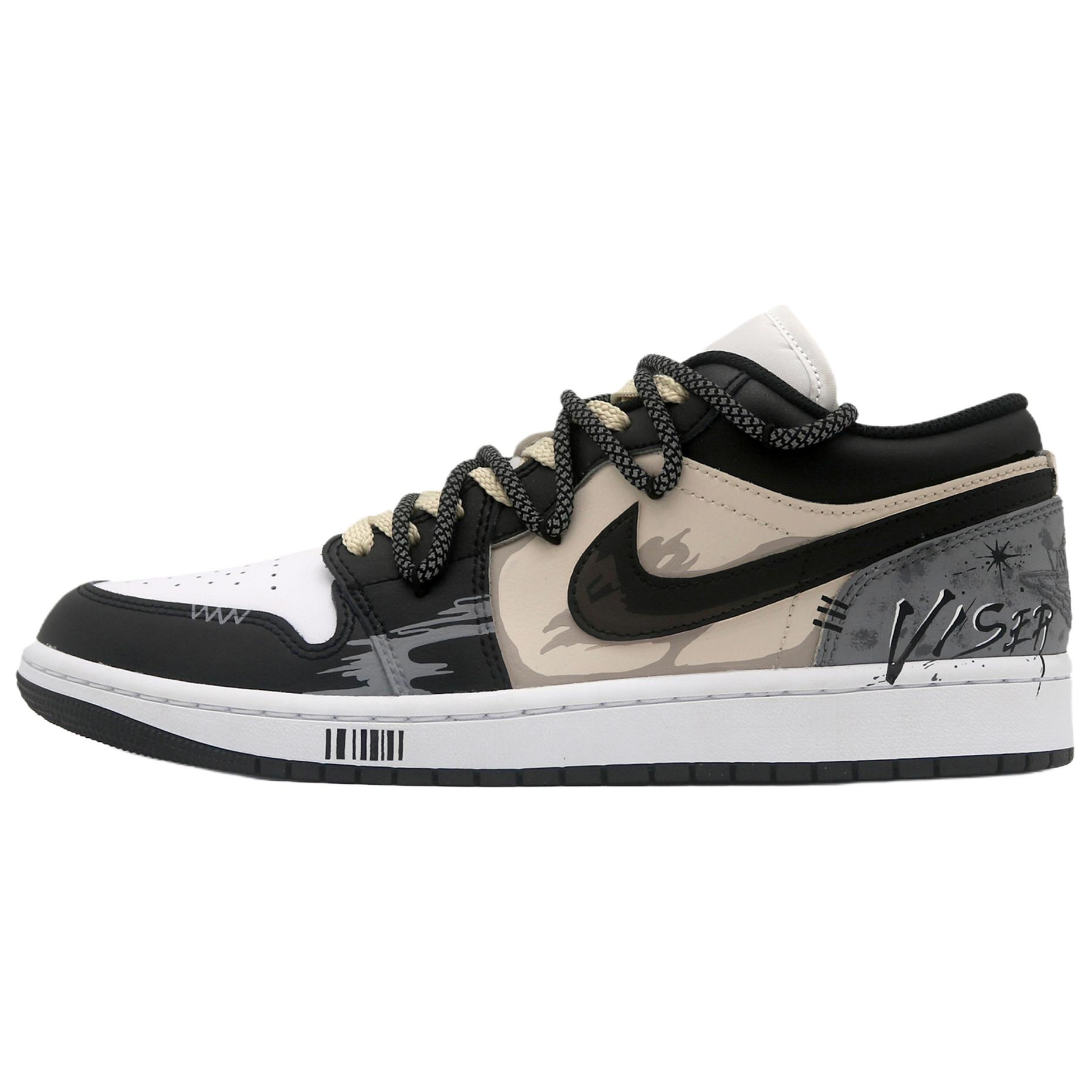 

Jordan Air Jordan 1 Abrasion Resistant Low top Vintage Basketball Shoes Unisex 553558-165(Team1306-) 41