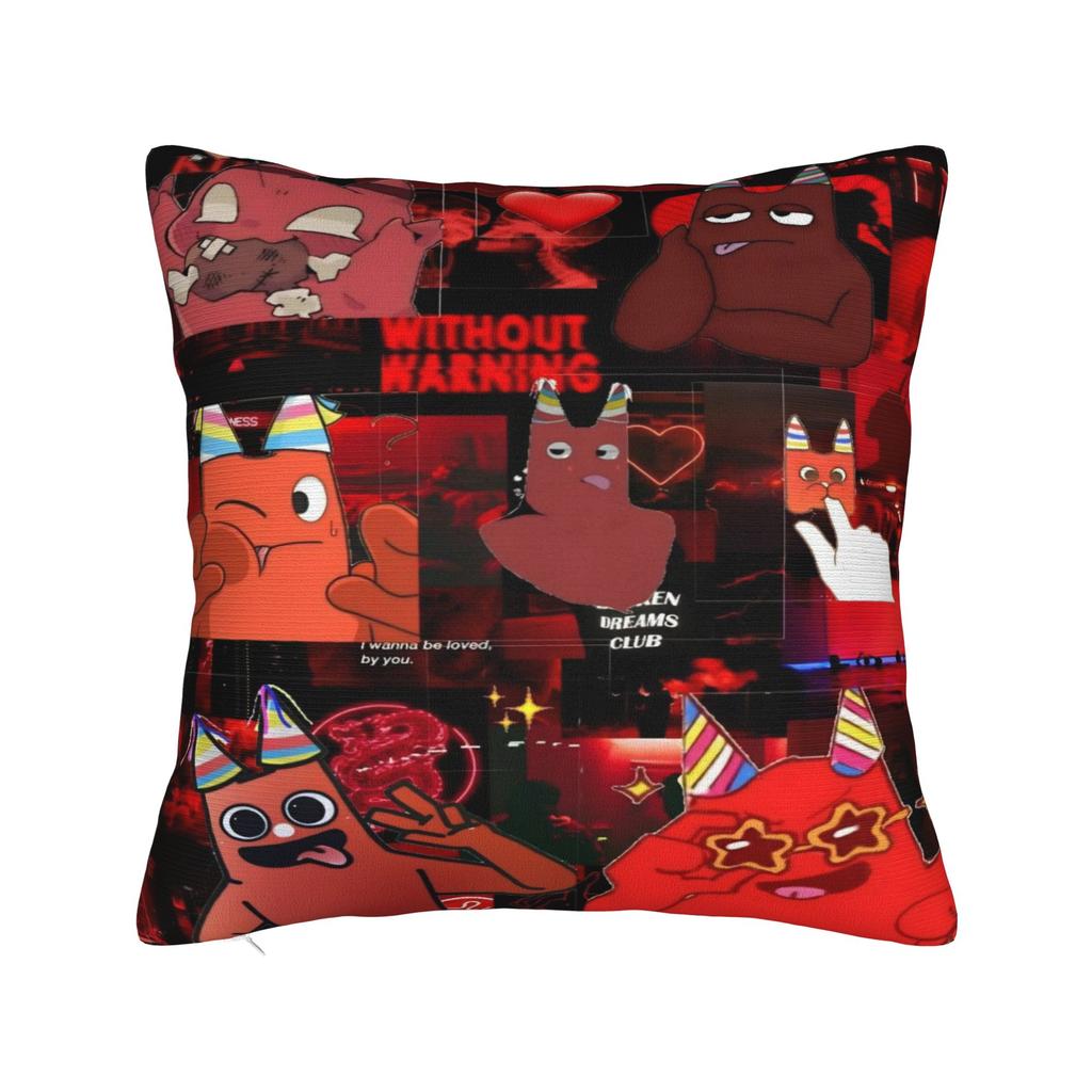 Home Decor Garten of Banban Horror Game Pillowcase Accessories  Pillow Covers Zipper Multi Size