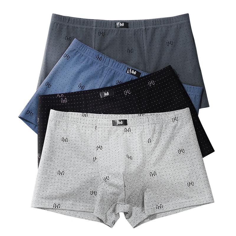 Hengyuanxiang Men's Summer Breathable Boxer Briefs 4741
