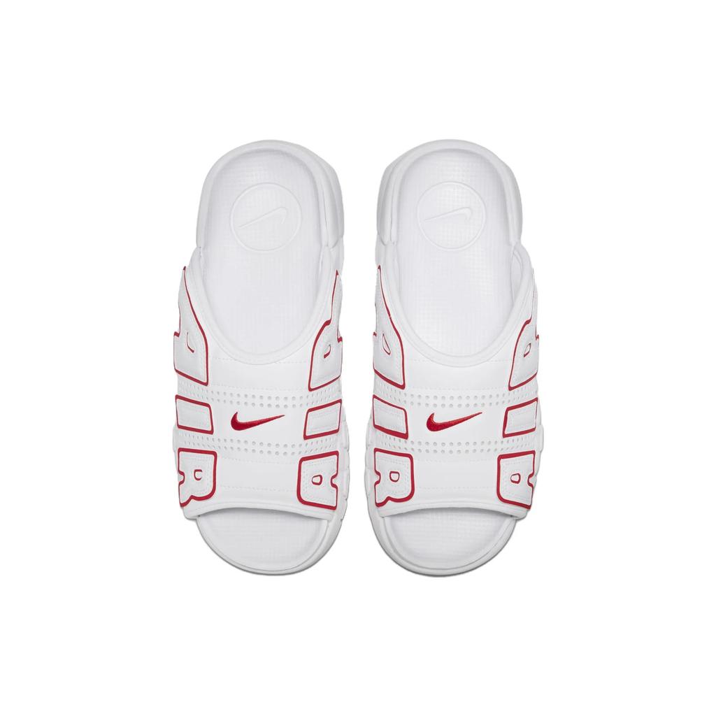 Nike Air More Uptempo Slide 'White University Red' (Unisex) White / University Red / White Slide Slippers FD9883 100