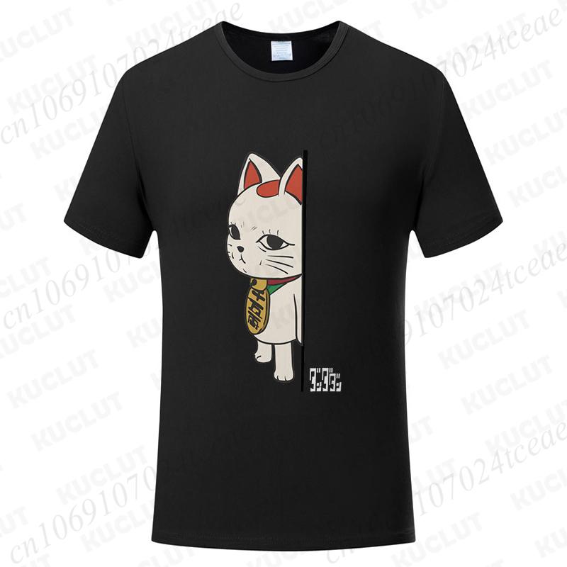 

Dandadan Cat Anime Милая забавная футболка Unisexga, топы Turbo Granny Unisex Tee Kawaii Graphic Shirt Юмористический топ, подарок для поклонников аниме M