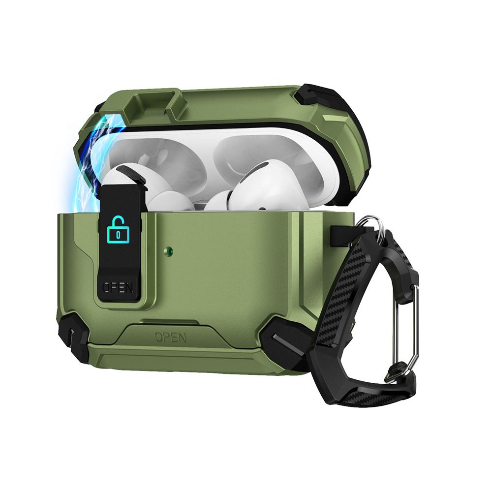 KEYSION Magnetic Automatic Switch Earphone Case for Airpods Pro 3 Pro 2 Shockproof Phone Stand Headphone Cover for AirPods 4 3 2 1