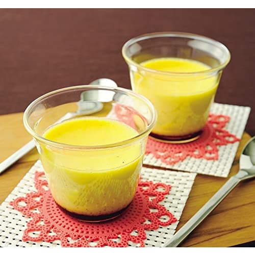 PYREX Blow Pudding Cups, 100ml, Set of 6, Heat-Resistant Glass, Microwave and Dishwasher Safe, CP-1884