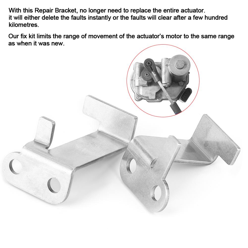2pcs Intake Manifold Flap Actuator Repair Bracket Accessory Fit for PHAETON