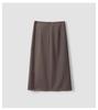 Elegant & Versatile Irregular Slit Midi Skirt for Women - Spring/Summer 2025
