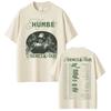 Rapper Humbe Esencia Sencia Our Tour 2025 Album Merch T Shirt Unisex Women Harajuku Style Oversized Short Sleeve Tshirt Streetwear