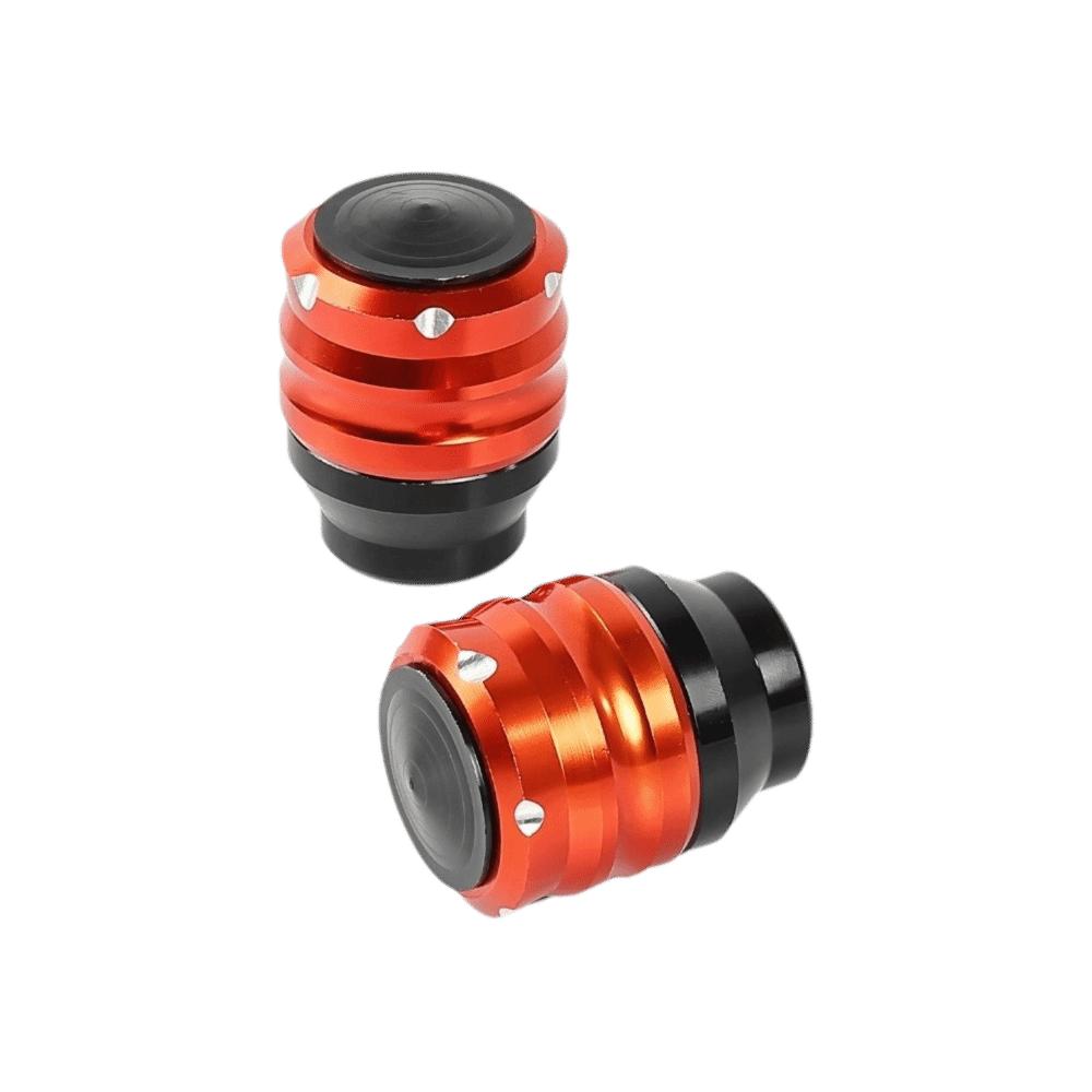 Aluminum Alloy Slider Cups Anti Crash Crash Pad Protectors Durable Crash Protector  Motorcycle оранжевый
