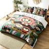 Spy x Family 3pc Duvet Cover Set Simple Modern Bedding Set Wrinkle Resistant Soft Fabric All Season Use a perfect gift