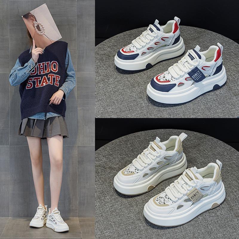 61 Summer women's shoes little white shoes women's skirt new mesh shoes breathable mesh casual shoes