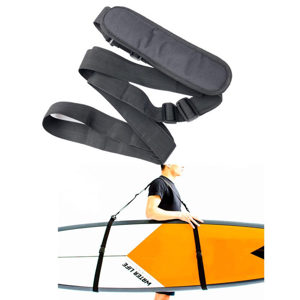 Nastavitelný popruh přes rameno pro surfové prkno a kajak s popruhem pro připevnění paddleboardu