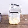 1Pc 2.5L Large Capacity Baking Measuring Cup Scale Kitchen Mixing Bowl With Lid