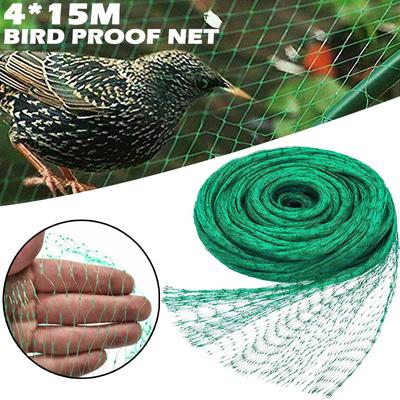 4M x 15M Anti-Vogel-Teich-Gartennetz, Pflanzen, Gemüse, Obst, schützen, feines Netz