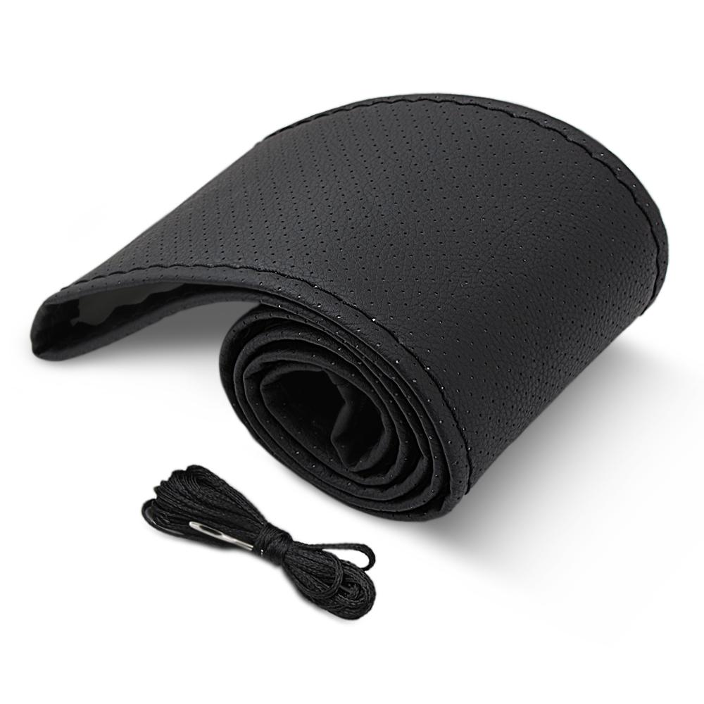 Car Steering Wheel Cover Soft Texture Auto Accessories for Renault Dacia Duster Logan Sandero Stepway Lodgy