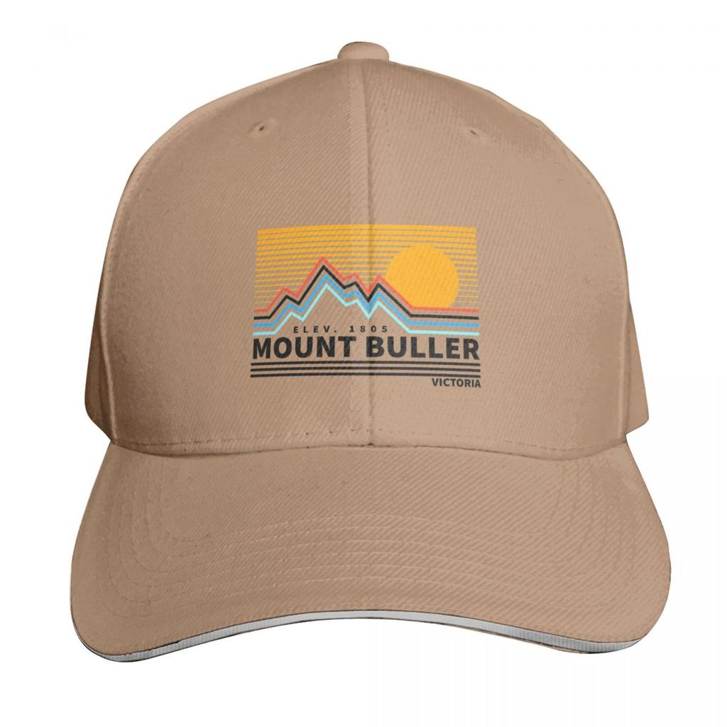 Mount Buller Victoria Australia Vintage Retro Hiking Snowboarding Adventure Skiing Mountain Baseball Cap