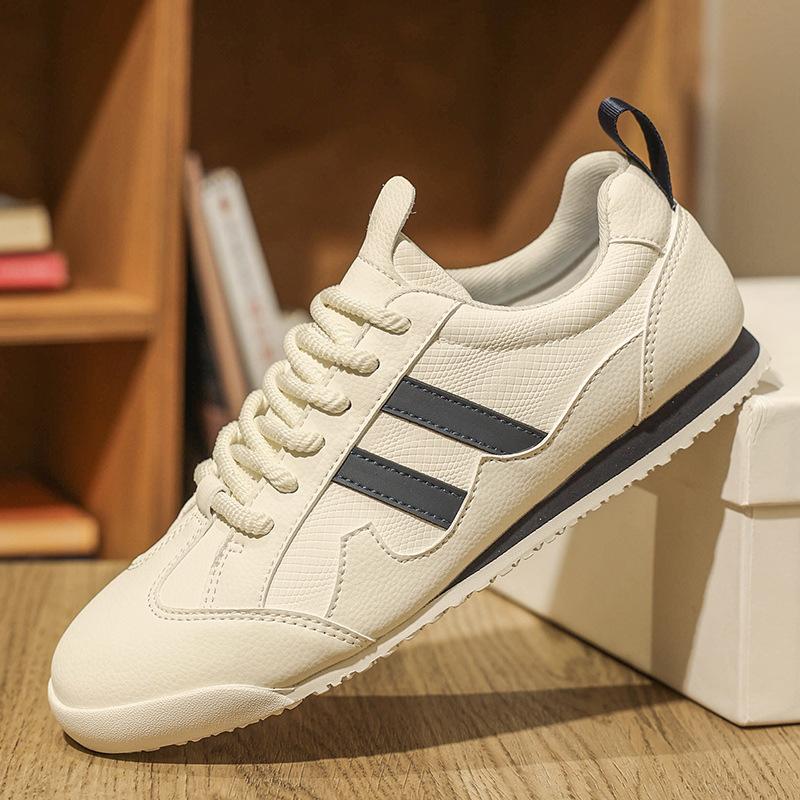 Light luxury shoes, new autumn sports and leisure shoes, soft-soled little white German training board shoes, non-slip Forrest Gump shoes
