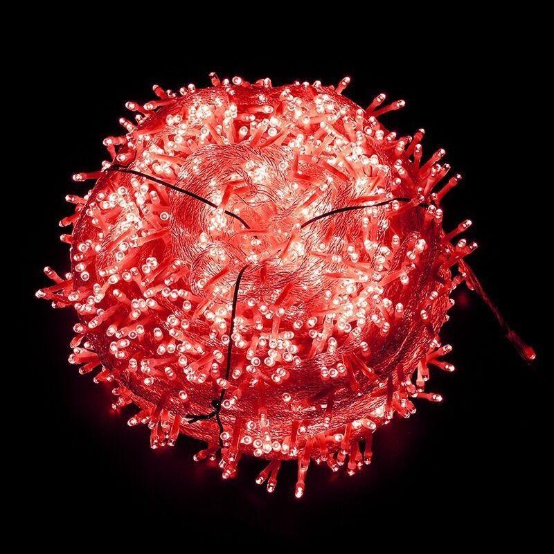 String Led Fairy Lights Christmas Tree Decors For Garden Outdoor Festoon Party