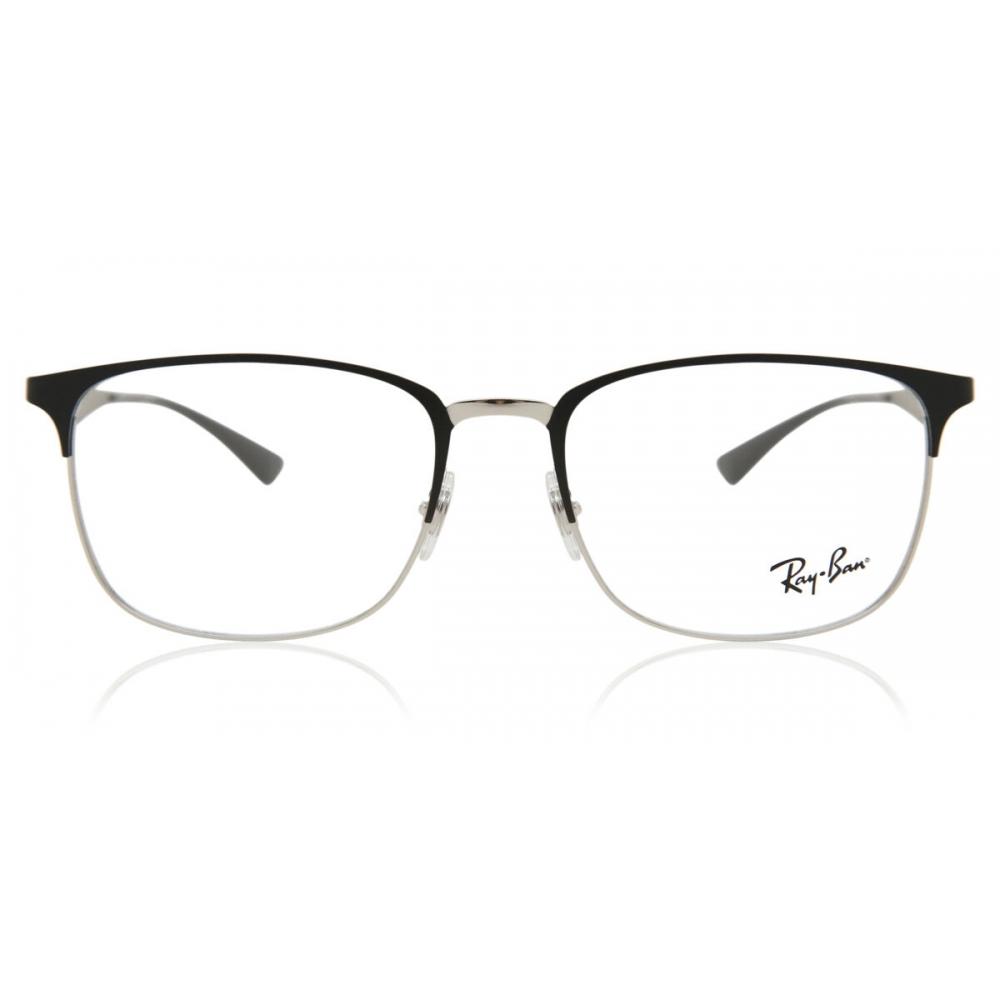 

Ray Ban Rx6421 2997 Унисекс Очки Silver On Top Matte Black/56-18-150