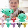 Adorable Axolotl Stuffed Cushion Toy Plush Soft Kid's Gift With Cartoon Design