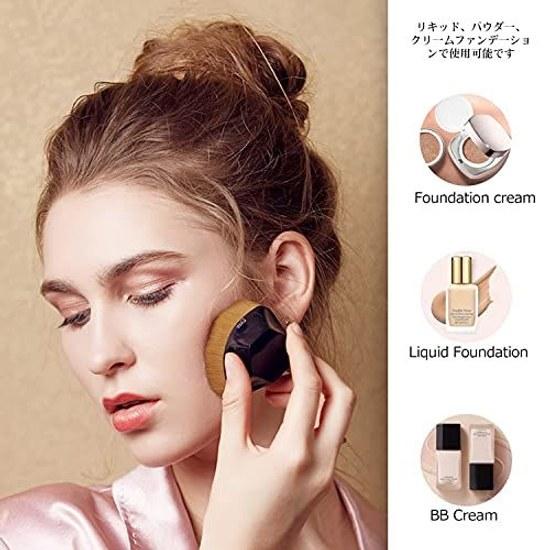 MSQ Makeup Brush Foundation Popular Cosmetic High-Quality Fiber Hair Ultra-Soft Portable Practical Stylish Large Area
