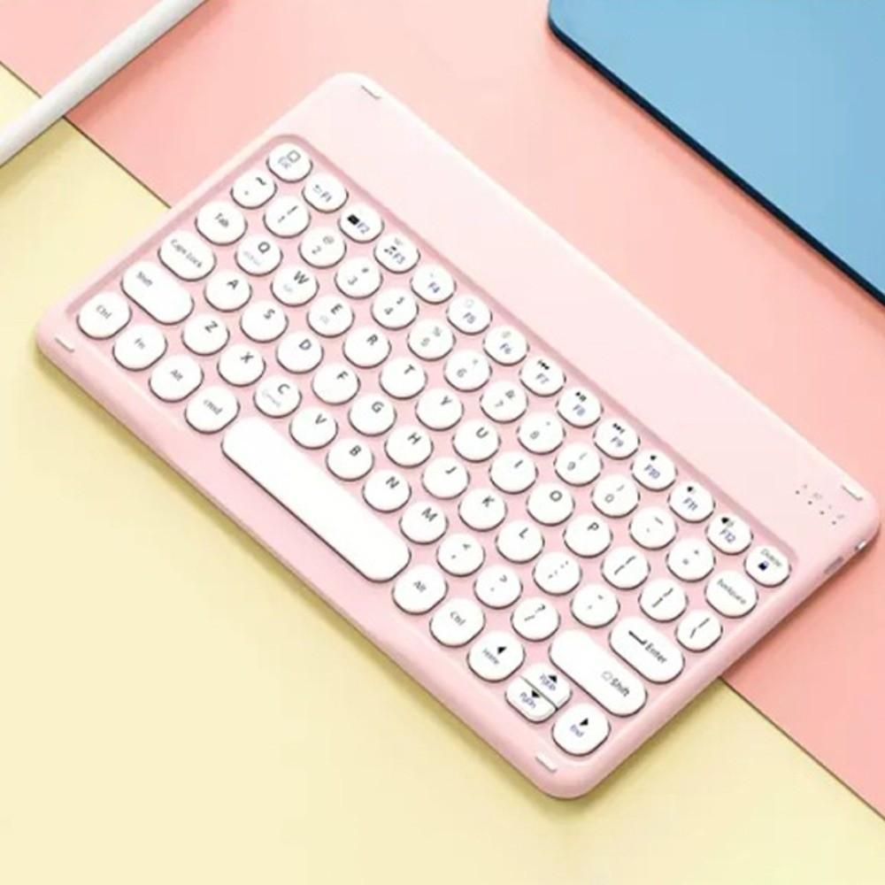 Ultra Thin Bluetooth Keyboard Mini Portable Keyboard Fashion Wireless Keyboard  Travel