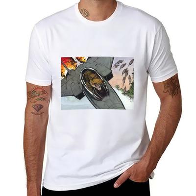 T Jet Shirt Dark T T-Shirt Funny Humor Shirts Personalised T-Rex Pilot