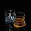 Japanese Edo Designer Crumple Paper Irregular Shape Crystal Faceted Der Whiskybecher Whiskey Whisky Rock Glass Artwork Wine Cup