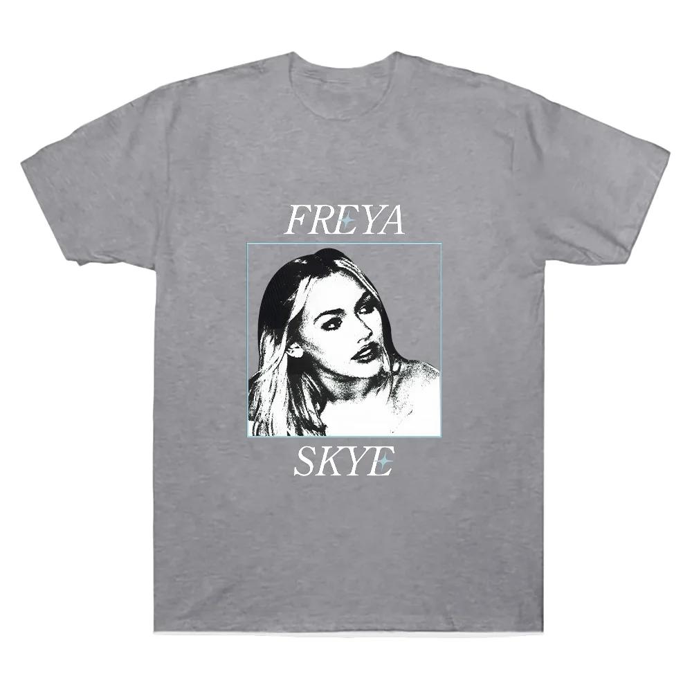 Freya Skye Photo Tee Freya Skye Inspired Album Print Clothing Men Women Fashion Cotton T Shirts Round Neck Casual Aesthetic Top
