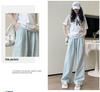 Women's Summer Retro Plaid Wide-Leg Pants - High Street Chic