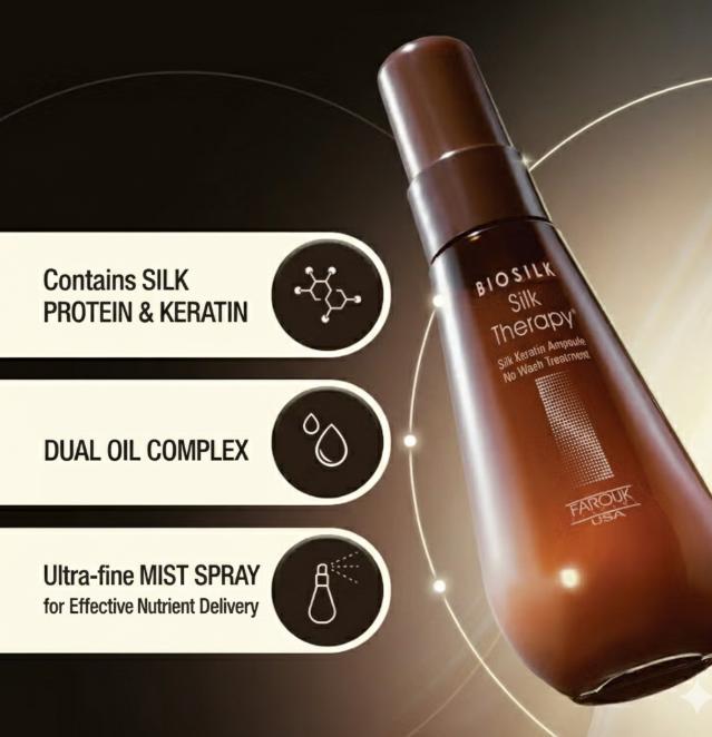 Silk Therapy Silk Keratin Line — No-Wash Treatment 60ml / Ampoule Essence 25ml / Ampoule Hair Pack 150ml (10 Options)