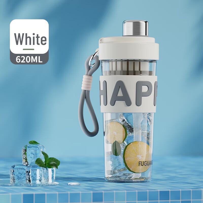 FUGUANG Sports Straw Water Bottle