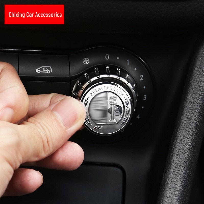 Mercedes GLA200/220 A/B-Class Interior Multimedia Knob Decoration Stickers for Air Conditioning
