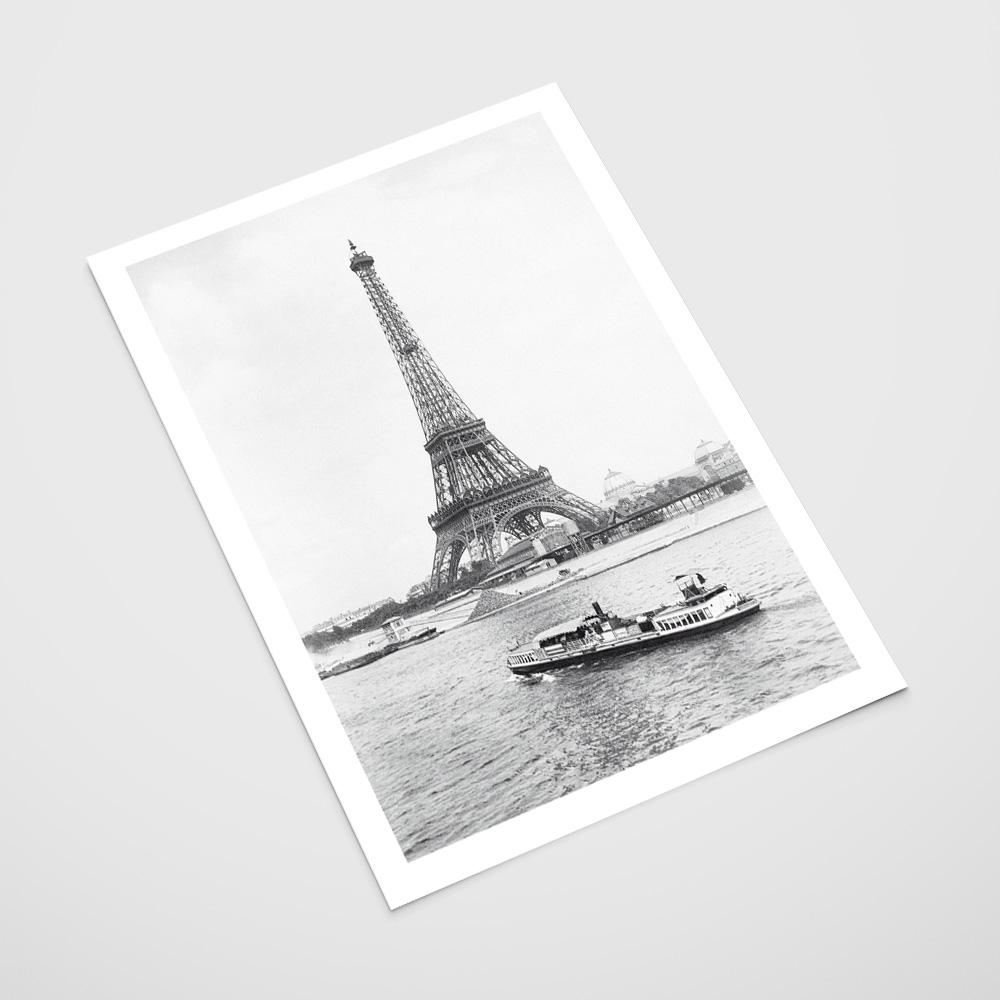 Poster Old Photograph Paris