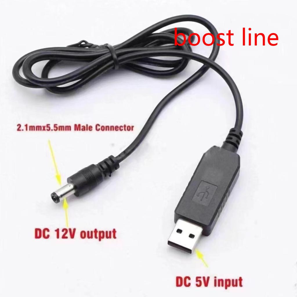 USB-Kabel USB zu DC 5,5x2,1mm Ladekabel Stromversorgungskabel 5V zu DC