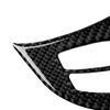 Carbon Fiber Steering Wheel Button Frame Decoration Cover Trim For BMW E70 2008-2013 Auto Styling Car Accessories