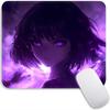 Standard Mouse Pad Purple Anime Grils Gamer Cabinet Small Gaming Mousepad Travel Mouse Mat Plymouth Non-Slip Office Mousemats